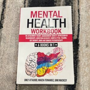 Mental Health Workbook- 6 books in 1
